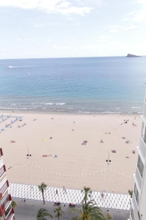 Apartamento Torre Yago, Primera Linea De Playa Para 6 Personas Benidorm Eksteriør bilde