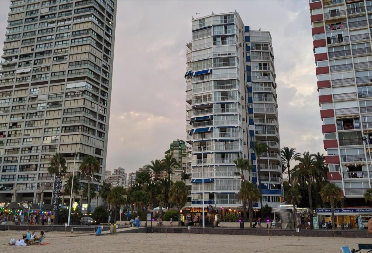 Apartamento Torre Yago, Primera Linea De Playa Para 6 Personas Benidorm Eksteriør bilde